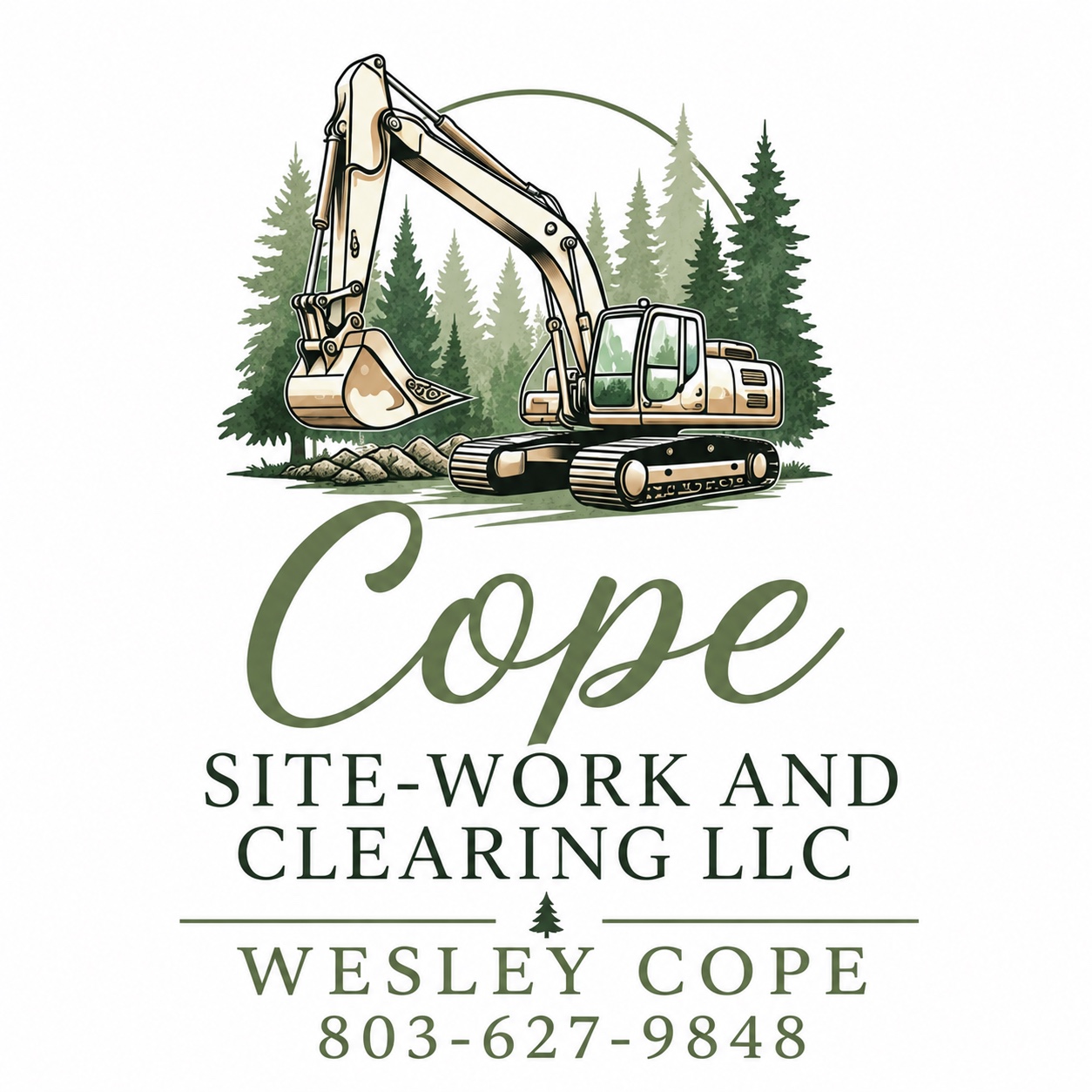 Cope Site-Work and Clearing LLC logo